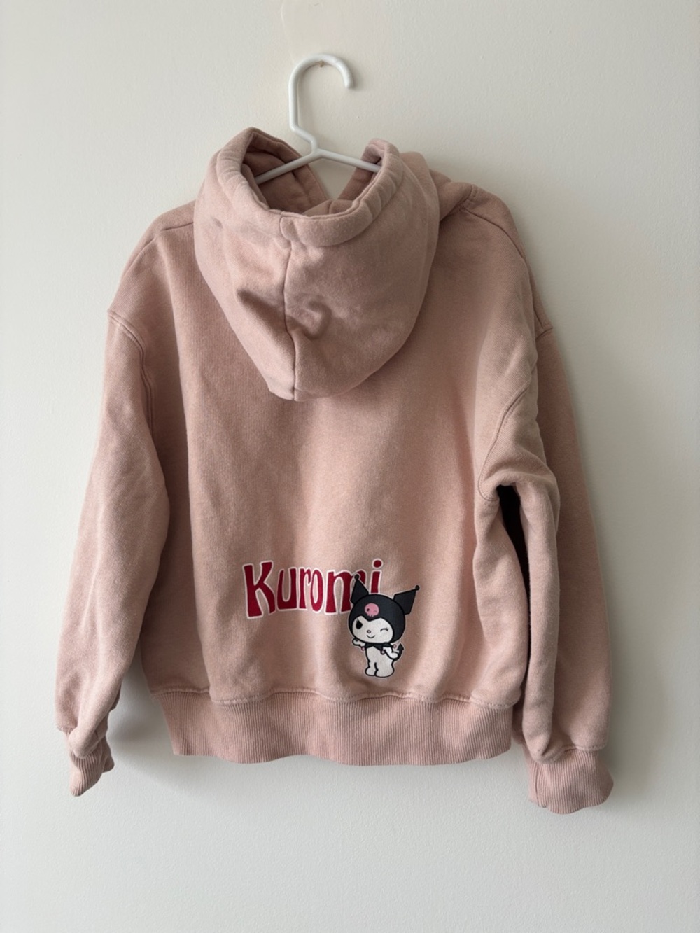 Zara Pink Kuromi Heart Graphic Hoodie - Picture 2 of 3